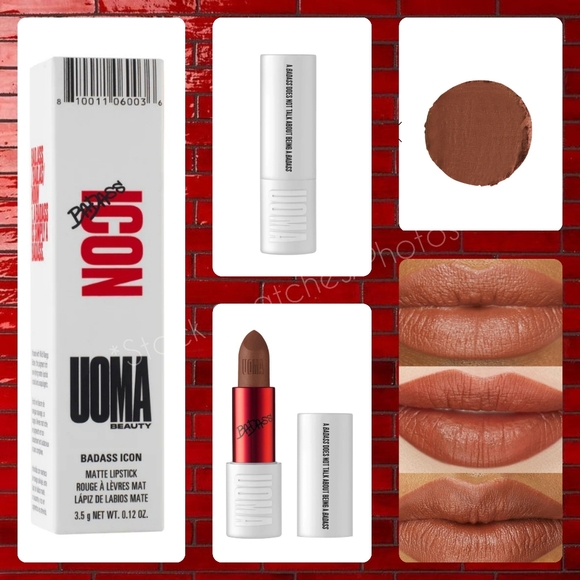 UOMA Beauty: Badass Icon Matte Lipstick BNIB | HOST PICK!!! - Picture 2 of 11